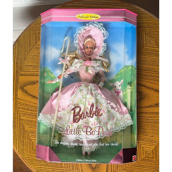 Barbie As Little Bo Peep Doll 1995 Children's Collector Series Mattel NEW 14960 - Picture 9 of 12